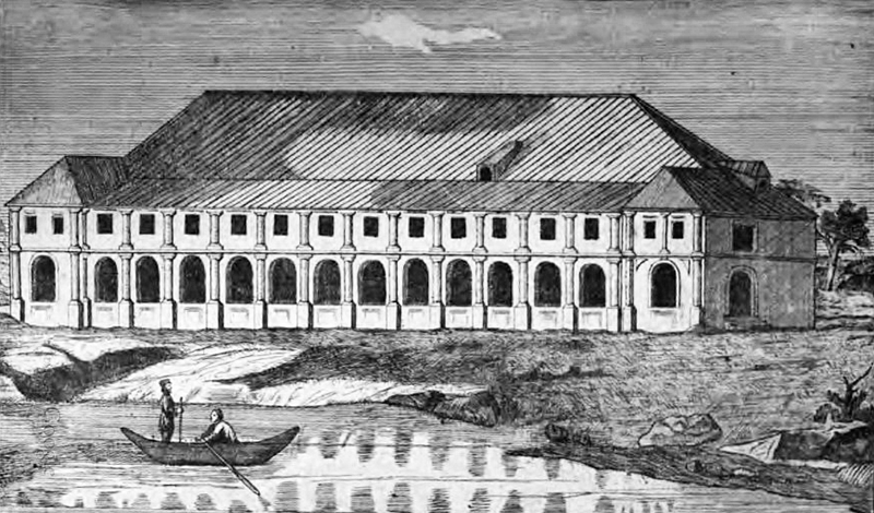 Цейхгауз - единственное уцелевшее при пожаре 1748 года в Воронеже здание петровского времени