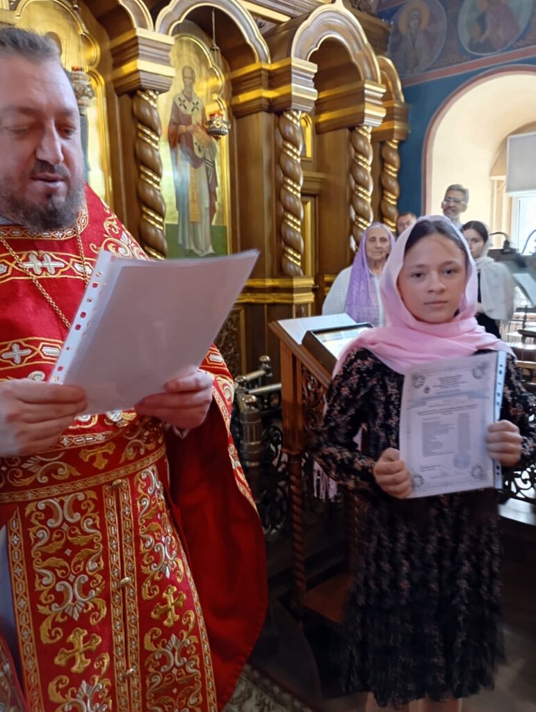 Последний день учебного года в воскресной школе